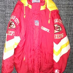 Vintage 70s Starter Chiefs Pro Line NFL Jacket XXL