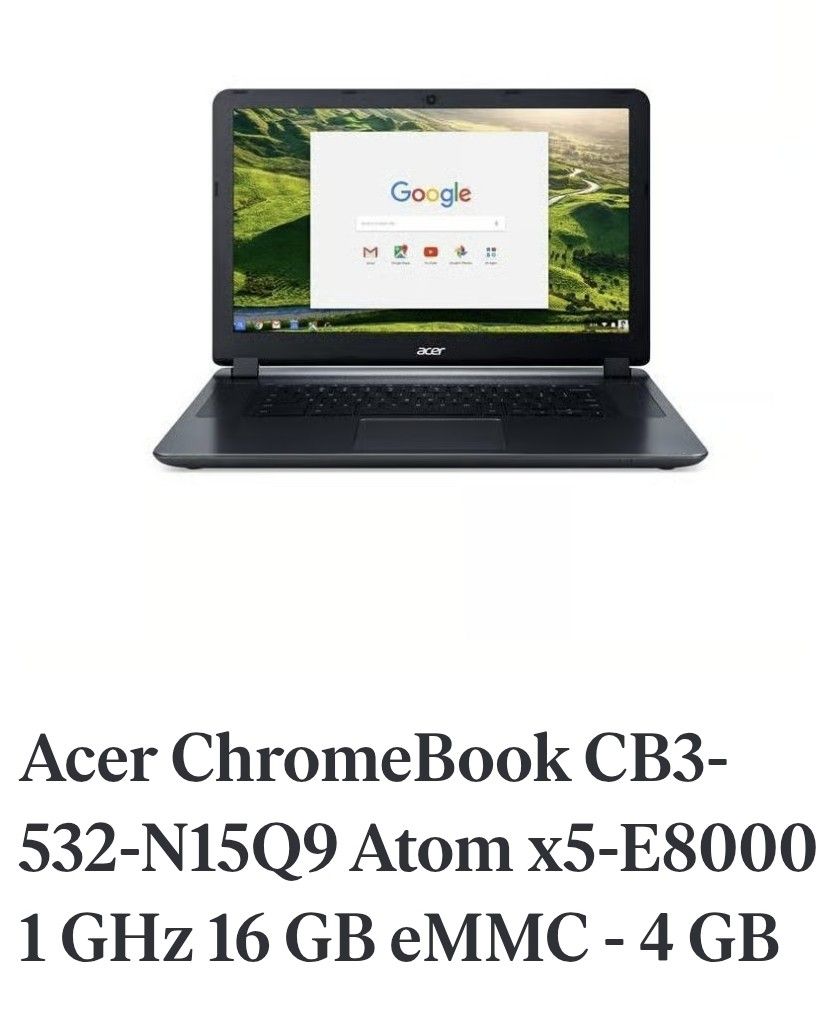 Chromebook 15 Acer