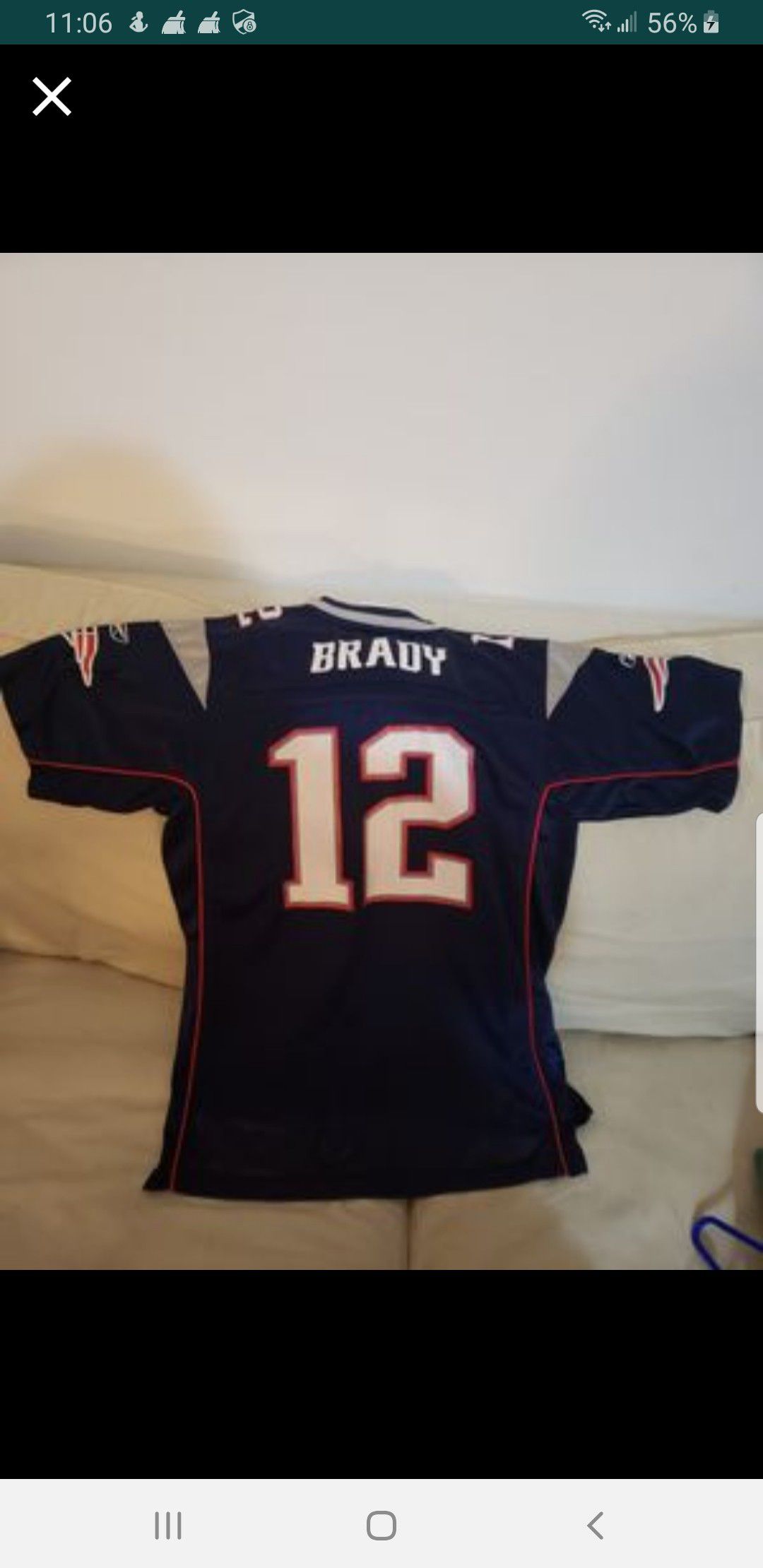 Tom Brady Jersey NFL Patriots oficial tshirt