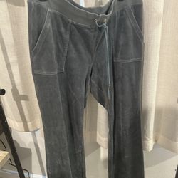 Juicy Couture Green/ Grey Pants