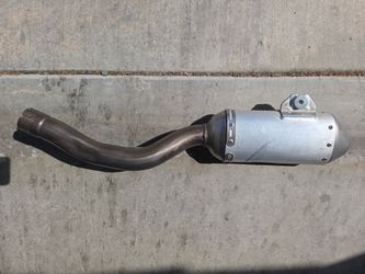 YZ-450 stock exhaust pipe