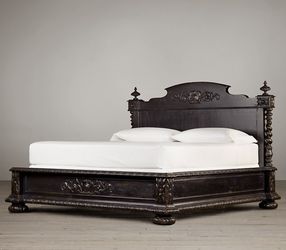 Restoration Hardware King Size Bed -local Drop Off Available