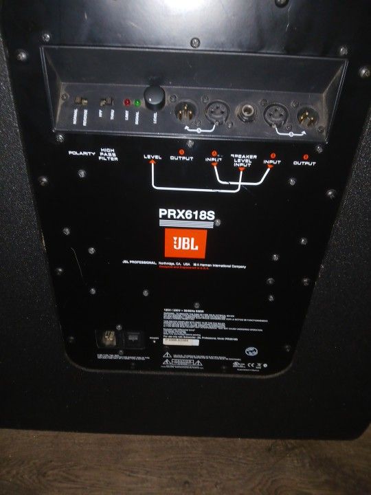 Powered 18 Inch Jbl PRX618S