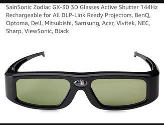 3D Rechargeable Glasses