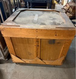 Mobile Wood Crate
