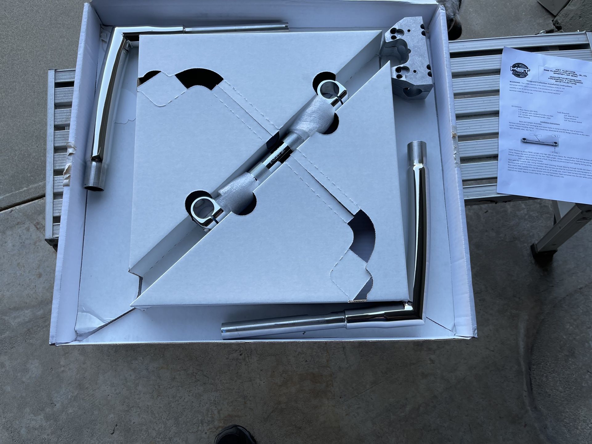 KST Customs 10” Pathfinder Handlebars for Sale in Modesto, CA OfferUp