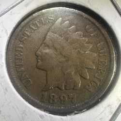 1897 Indian Head Penny 