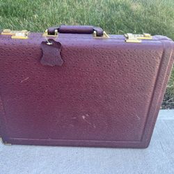 antique attache case  