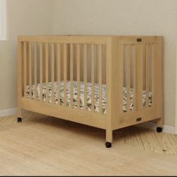 Babyletto Maki 2-in-1 Convertible Portable Crib