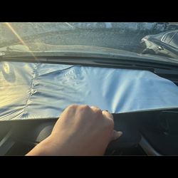 EcoNour Car Front Windshield Sun Shade for Car | Accessories for Maximum Sun and Heat Protection | U
