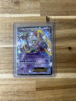 Hoopa EX XY85 Holographic Black Star Promo Pokemon TCG 