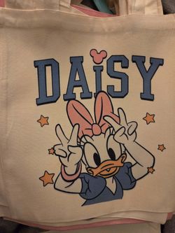 Tote bag "Daisy Duck"