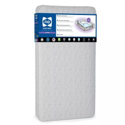 Sealy Cozy Rest Extra Firm Crib & Toddler Mattress 2- Stage