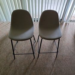 Bar Stools, Grey