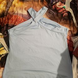 Solid Slim Halter Top