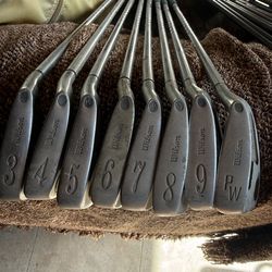 Wilson 1200 pm-3 iron, regular flex, original grip