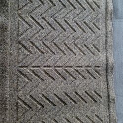 Waterhog Door Mat,  15x35  Made in USA, Durable and Decorative Floor Covering, Skid Resistant, Indoor/Outdoor, Water-Trapping, Cordova Collection, Kha