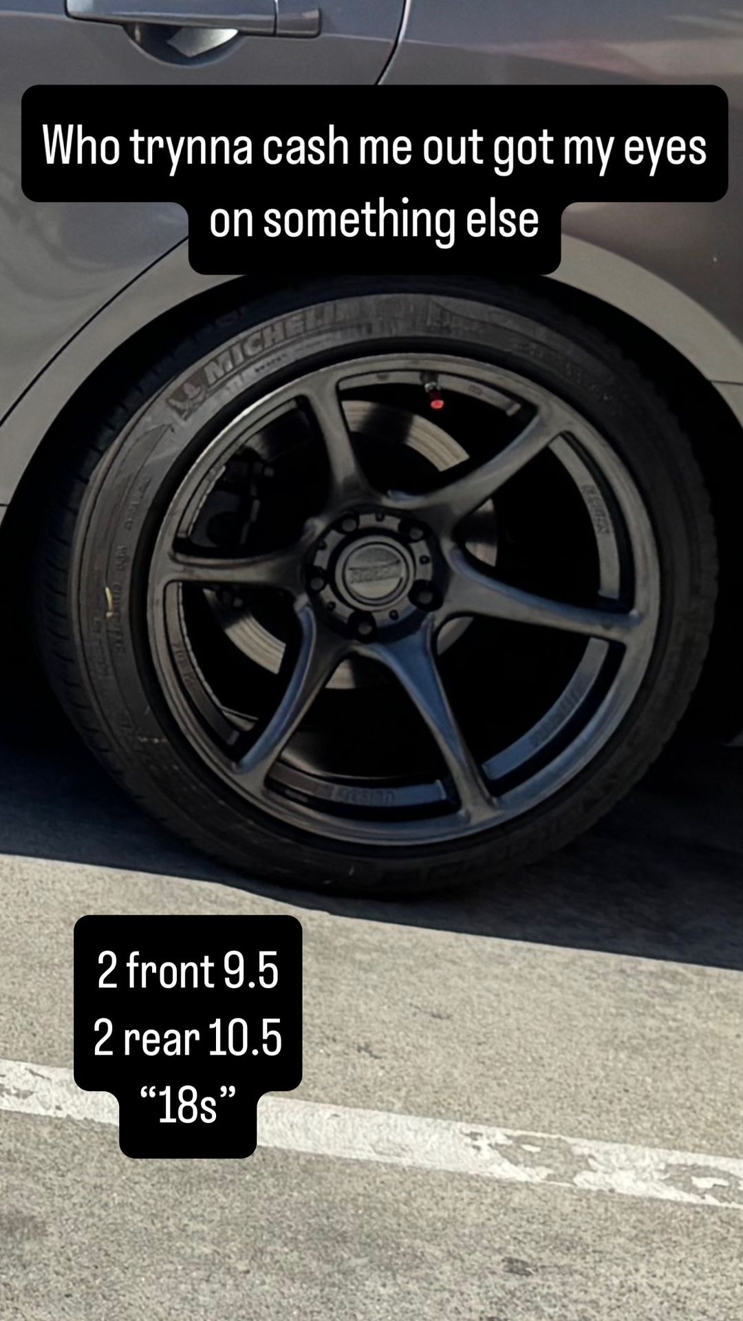 18s Kansei Rims For Sale