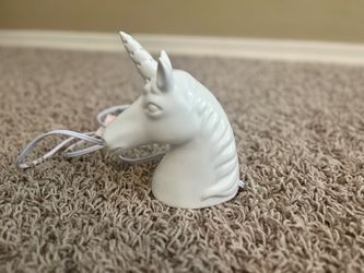 Target Pillowfort 8" Unicorn Ceramic Night Lamp Figurine Corded Light