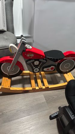 Harley Davidson wooden rocker