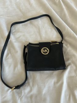 Michael Kors Black Leather Crossbody