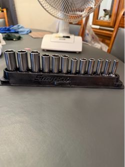 Snap-on Metric Deep Socket Set