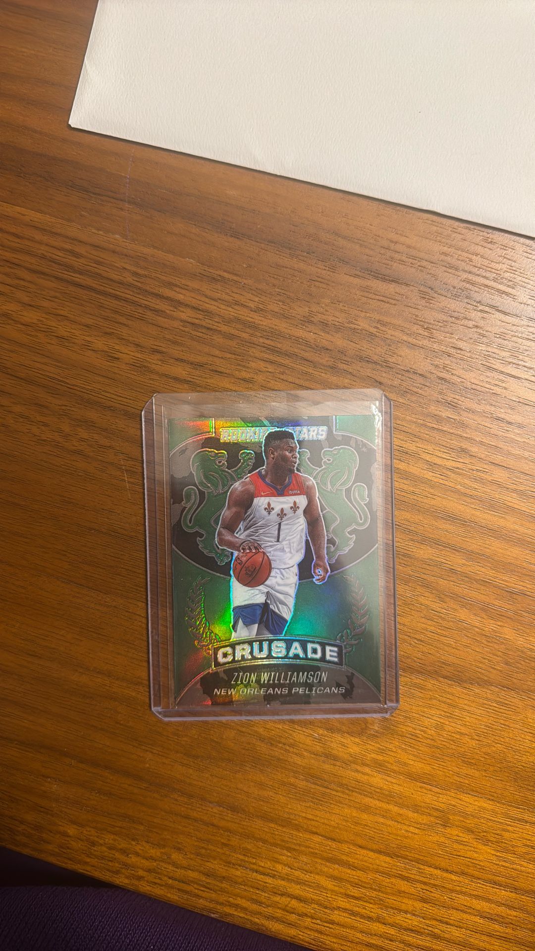 Zion Williamson Crusade rookie. Mint.