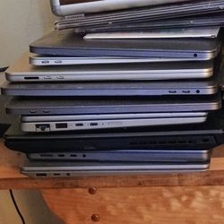 10 Laptops From Storage Unit