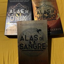 Alas De Sangre Alas De Hierro Alas De Ónix 