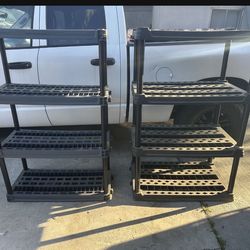 2 Black shelf