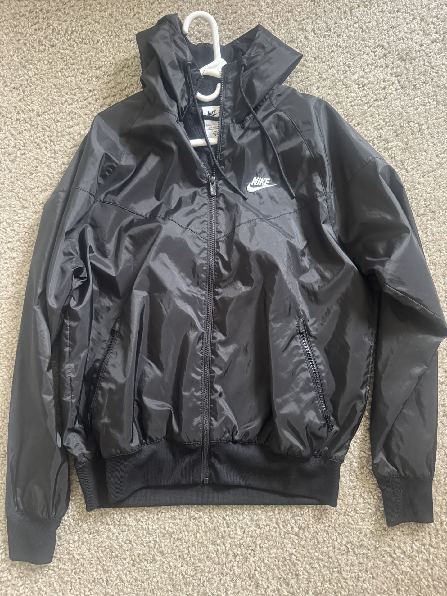 Black Nike Windbreaker 