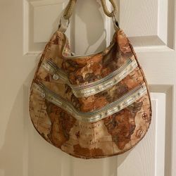 Tokodoki For LeSportsac World Map Shoulder Bag