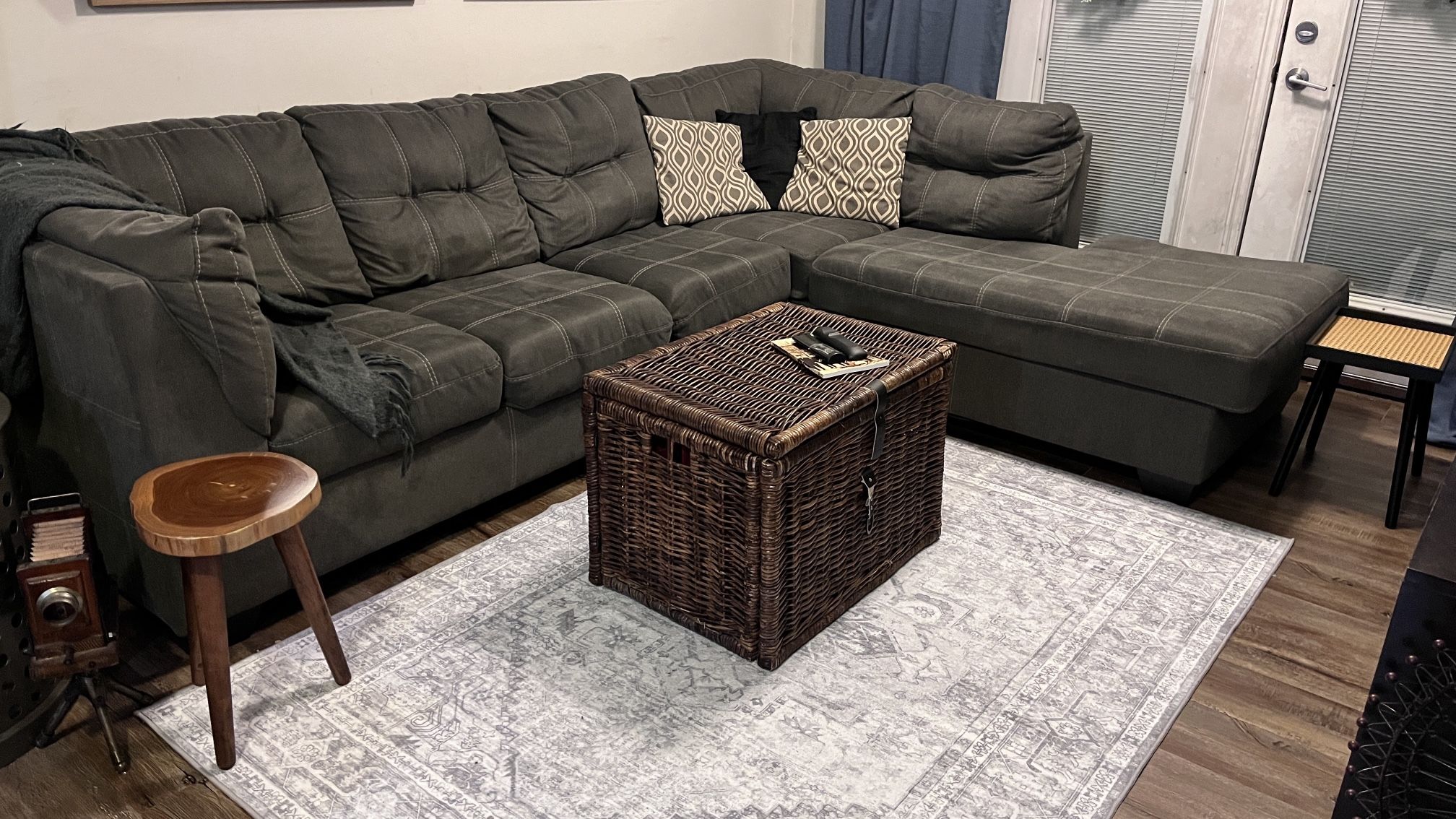 Grey Sectional Sofa Couch