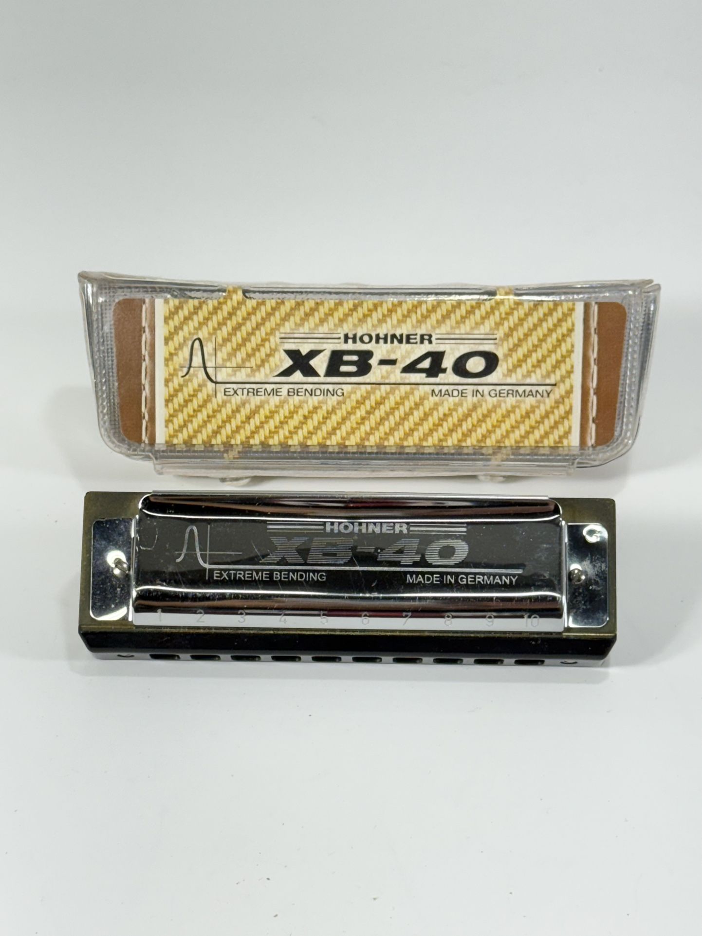 Hohner XB-40 1101/40 Harmonica Key of G With Case ~ Made in Germany