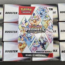 Prismatic Evolutions Booster Bundle
