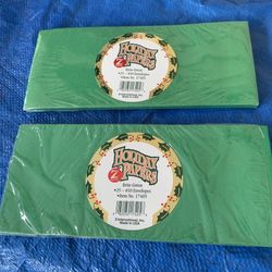 holiday paper bright green 25-#10 Envelopes item no 17405 $5 for 2 pack