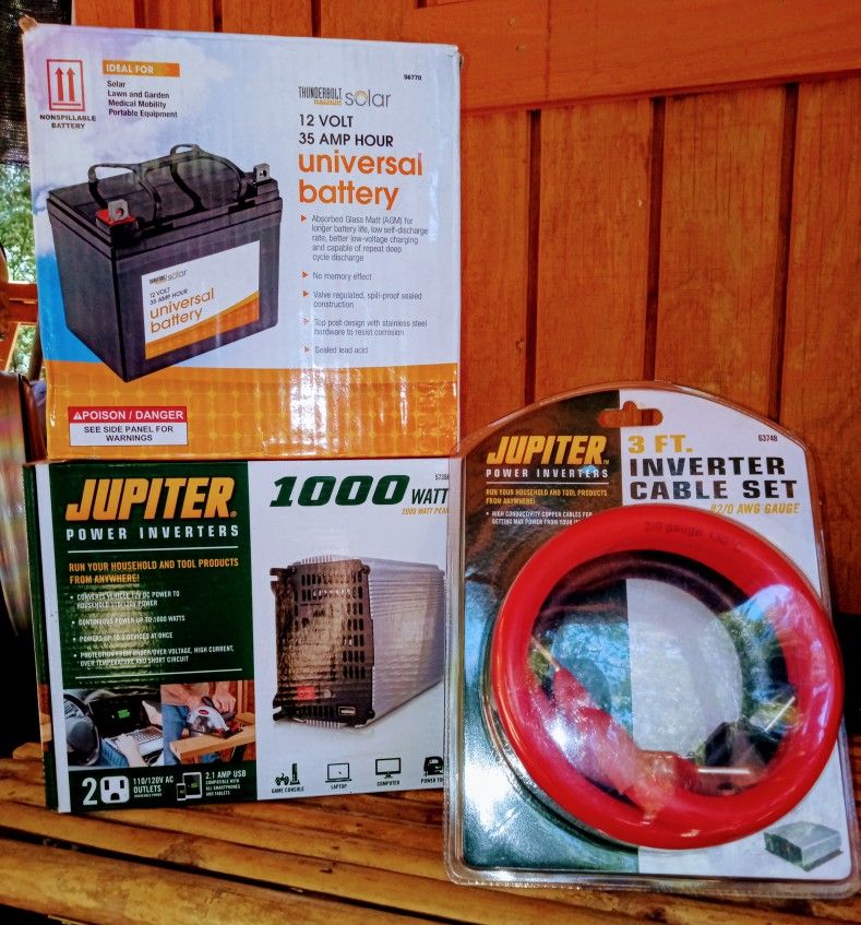 BRAND NEW 1000w Jupiter Inverter Kit