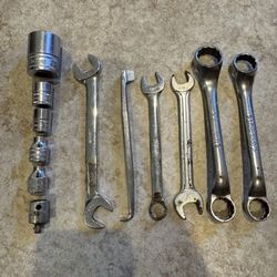 VINTAGE SNAP ON + BLUE POINT TOOLS 12 PIECE LOT