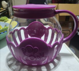 Microwave popcorn popper