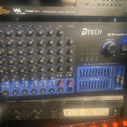 DTECH  DJ KARAOKE MIXER 