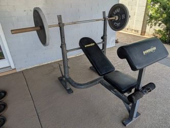 Solid Old School Weight Bench