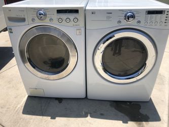 LG washer and dryer set. Full working condition