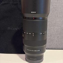 Sony 70-350mm G OSS Lens
