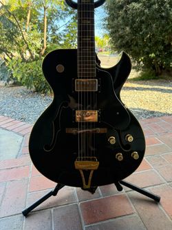 Crown Teisco Aria made in Japan hollowbody Electric guitar es-175 1960's