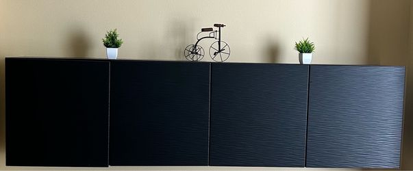 Two contemporary cabinets