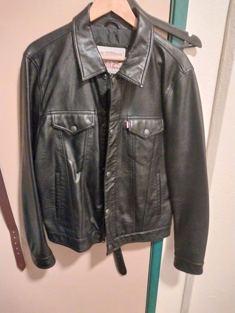 Levi Leather Jacket
