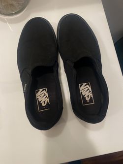 Black Vans Size 7.5