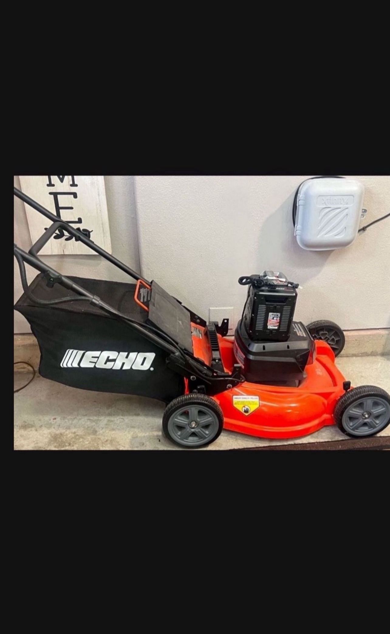 Push Lawnmower Battery 58 V Never Used $480