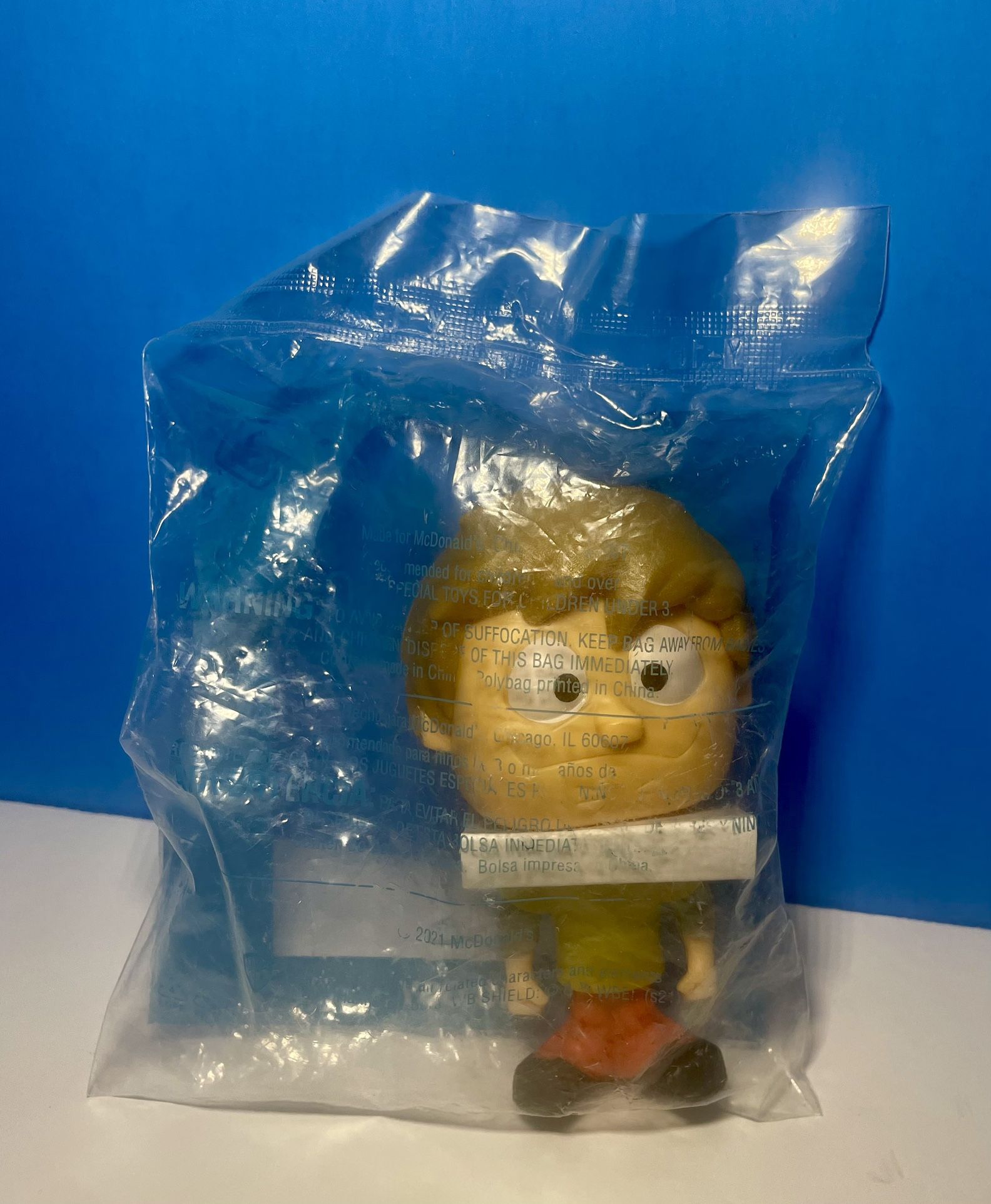 Mcdonalds Happy Meal Toy Scooby Doo Scoob! Shaggy Bobblehead 2021 NEW Sealed