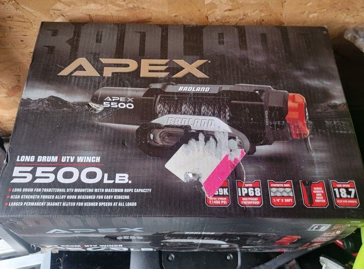 Badland 5500 UTV Winch
